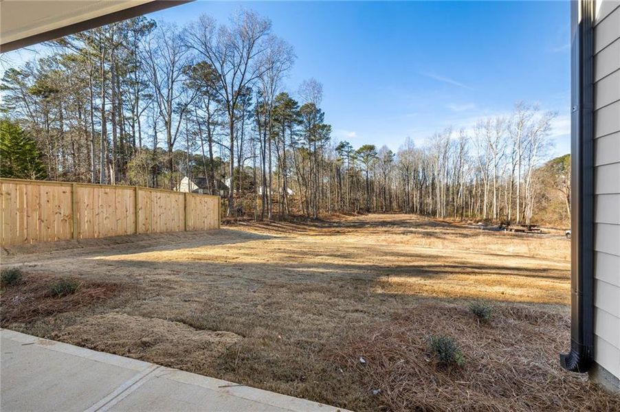 Exterior details and patio area of a home in , Sugar Hill (Image 21).