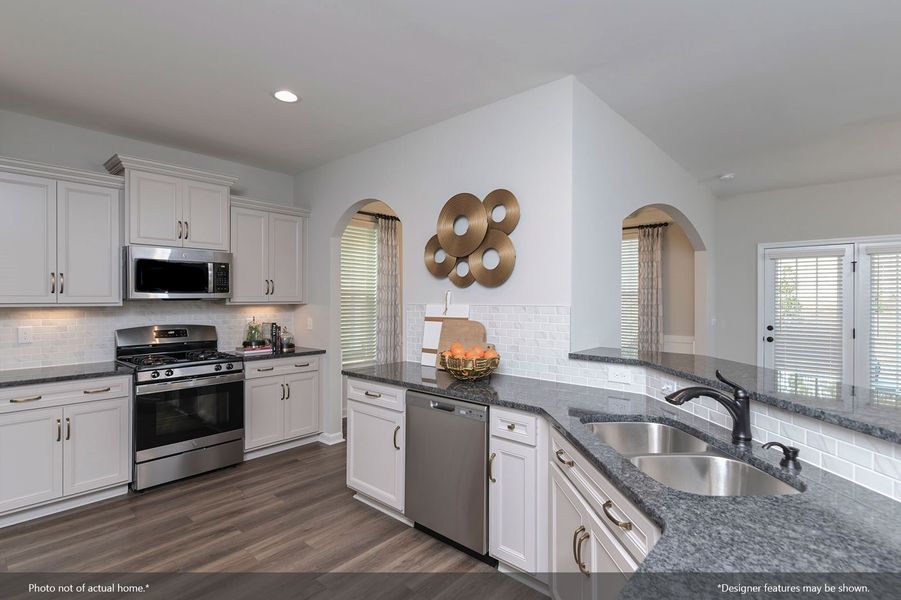 Furnished interior view inside a new home in Six Oaks, Summerville (Image 4). Furnished interior view inside a new home in Six Oaks, Summerville (Image 4).