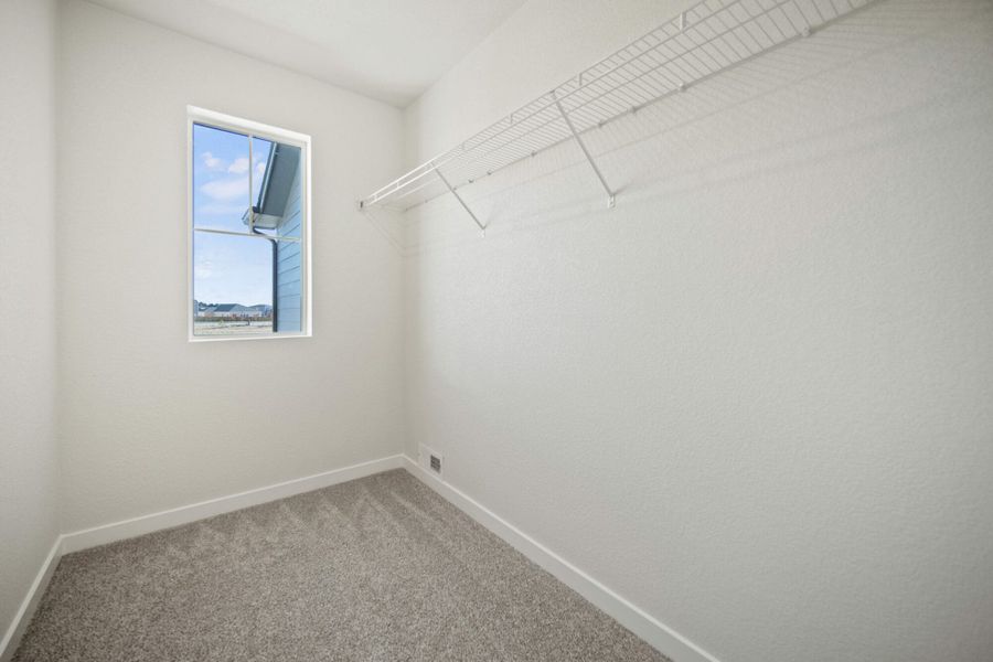 Representative unfurnished interior of a home built from the Manitou by View Homes in Aspen Meadows – Townhomes, Colorado Springs (Image 22). Representative unfurnished interior of a home built from the Manitou by View Homes in Aspen Meadows – Townhomes, Colorado Springs (Image 22).