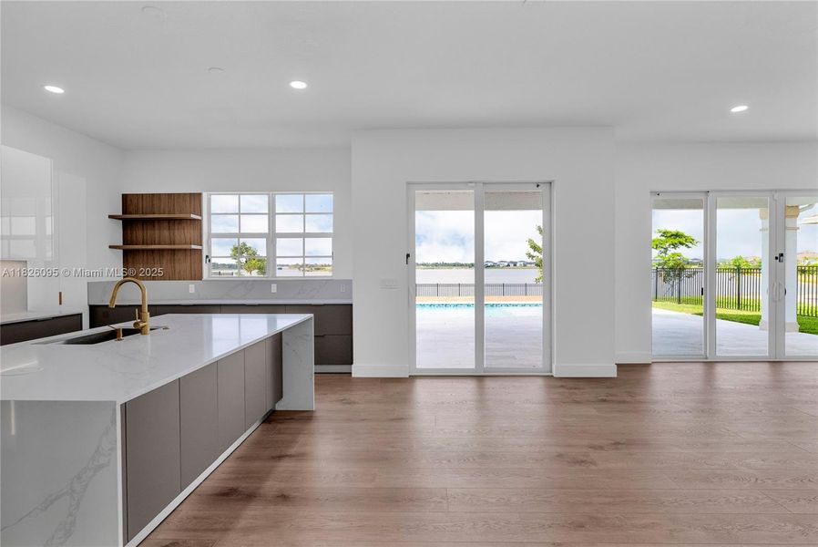 Furnished interior view inside a new home in Arden: The Waterford Collection, Loxahatchee (Image 42).