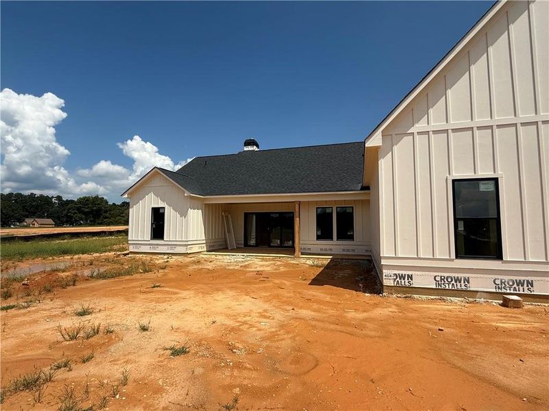Front exterior of a new home in , Dallas, GA, highlighting curb appeal (Image 15). Front exterior of a new home in , Dallas, GA, highlighting curb appeal (Image 15).
