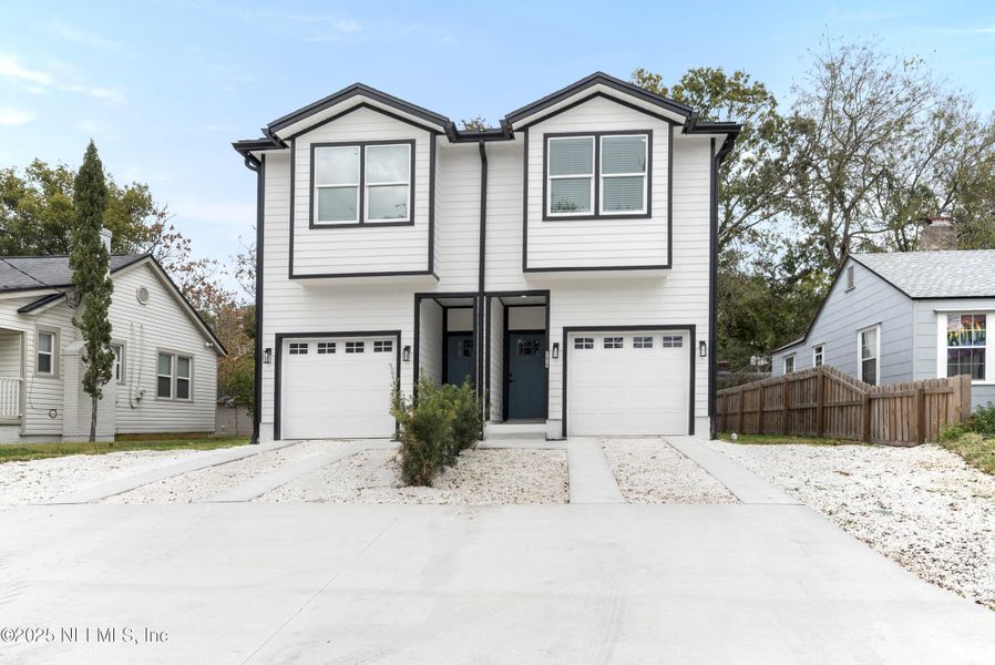 Front exterior of a new home in , Jacksonville, FL, highlighting curb appeal (Image 2). Front exterior of a new home in , Jacksonville, FL, highlighting curb appeal (Image 2).