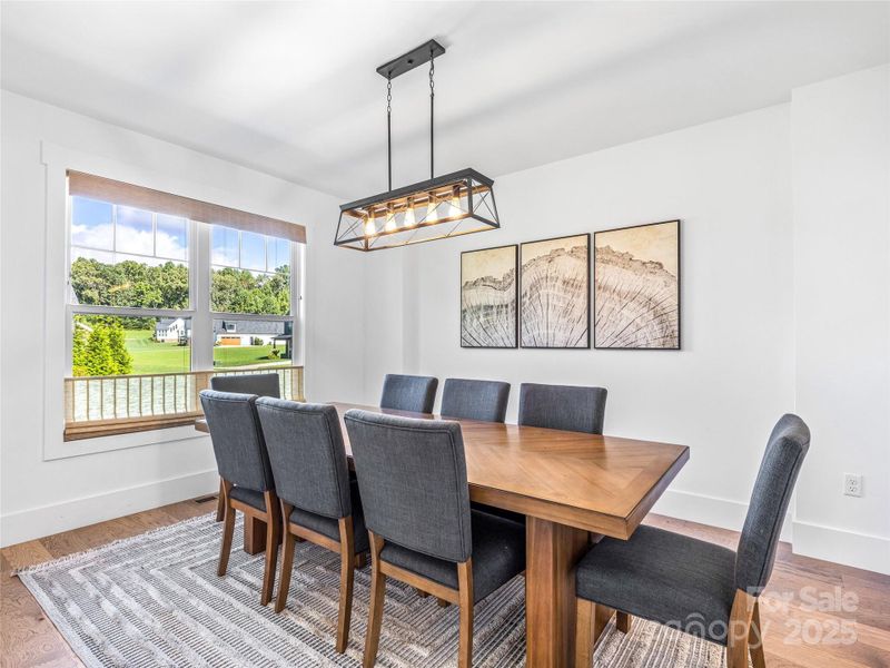 Furnished interior view inside a new home in , Mills River (Image 15).