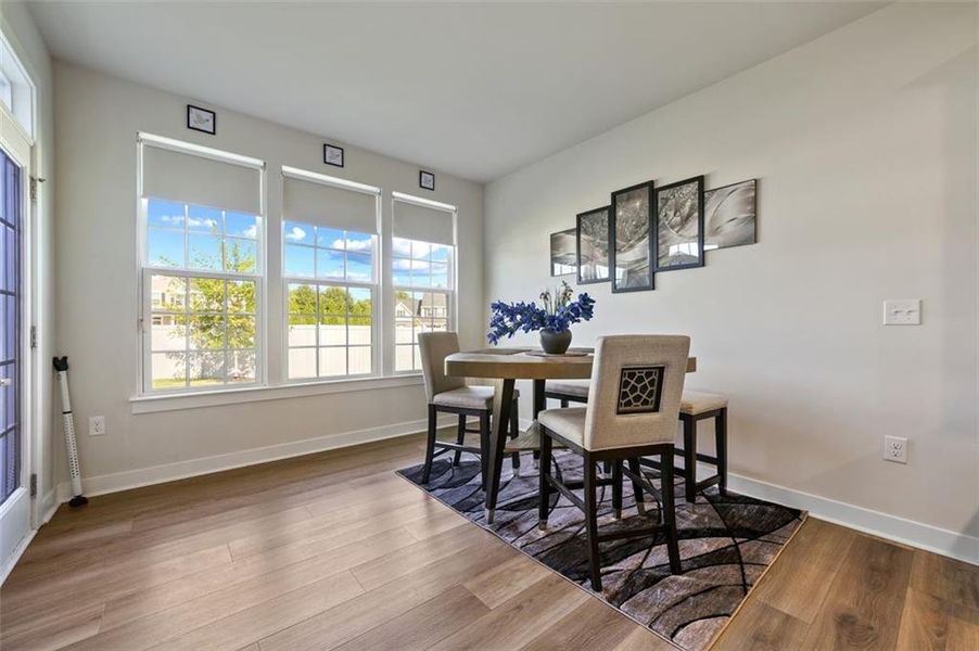 Furnished interior view inside a new home in , Locust Grove (Image 8).