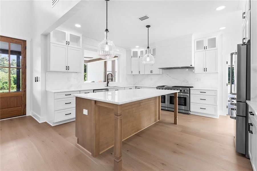 Furnished interior view inside a new home in , Canton (Image 19).