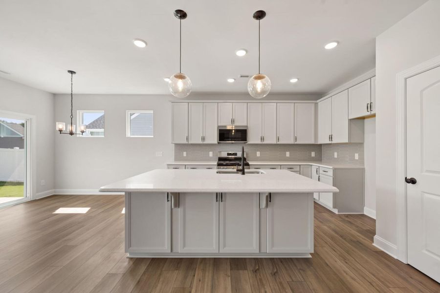 Furnished interior view inside a new home in Hopewell Garden, Winston-Salem (Image 6).