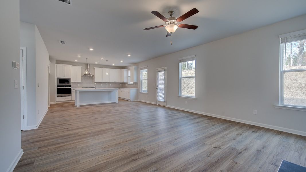 Furnished interior view inside a new home in Hamilton Lakes, Loganville (Image 16). Furnished interior view inside a new home in Hamilton Lakes, Loganville (Image 16).