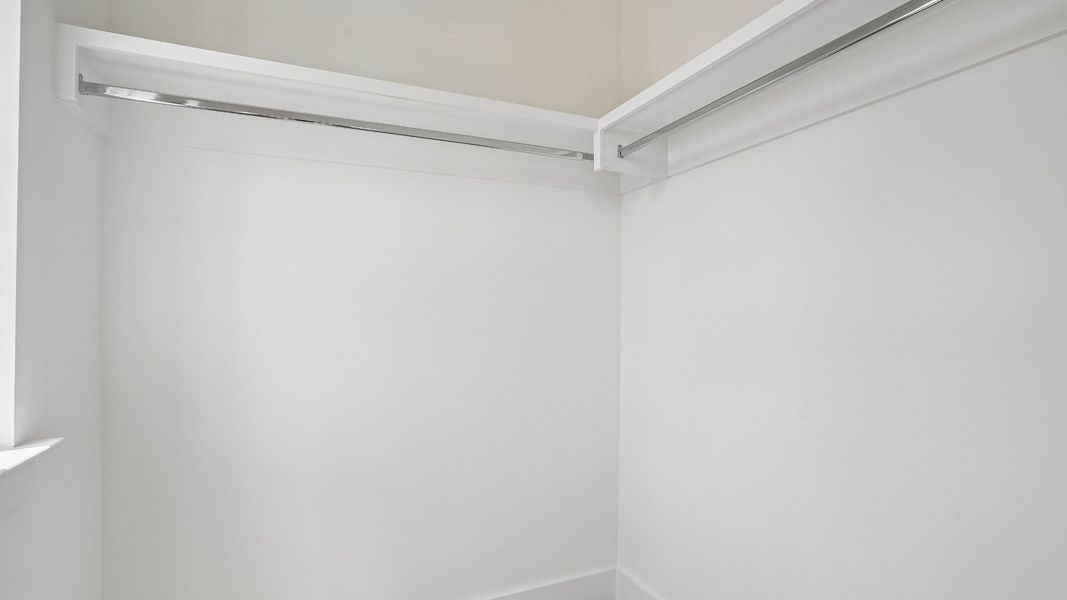 Walk-in guest closet