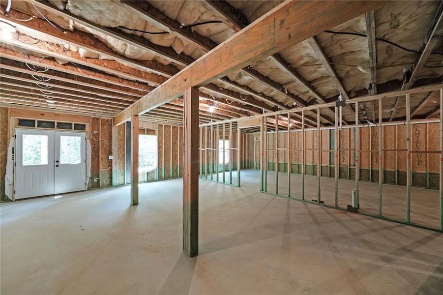 In-progress construction of a new home in , Dahlonega, GA (Image 19).
