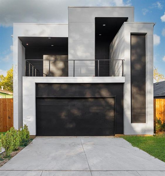Front exterior of a new home in , Dallas, TX, highlighting curb appeal (Image 1).