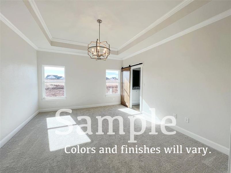 Furnished interior view inside a new home in , Abilene (Image 7).