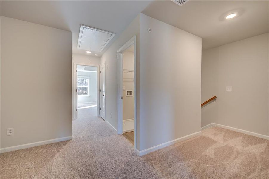 Spacious, unfurnished interior of a new home in Auburn Ridge, Riverdale (Image 11). Spacious, unfurnished interior of a new home in Auburn Ridge, Riverdale (Image 11).