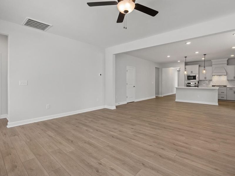Spacious, unfurnished interior of a new home in Sage on North Main, Wake Forest (Image 18).