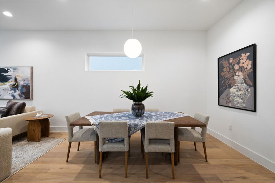 Furnished interior view inside a new home in , Austin (Image 11).