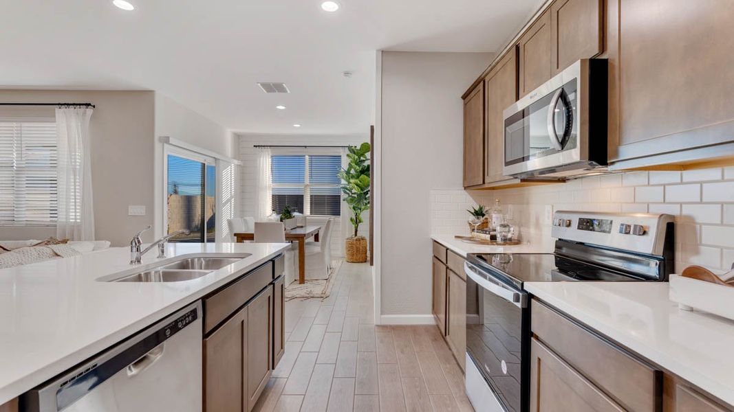 Furnished interior view inside a new home in Desert Moon Estates, Buckeye (Image 7).