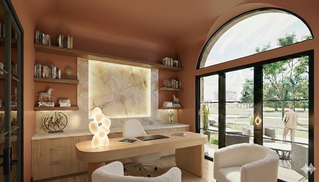 Furnished interior view inside a new home in , Parker (Image 5).