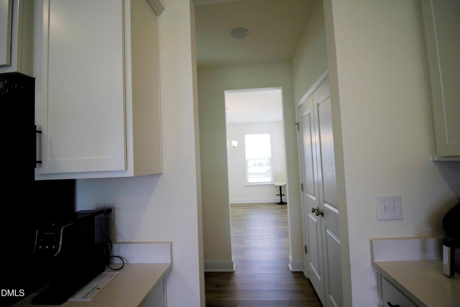 Pantry and extra space for Butler Pantry