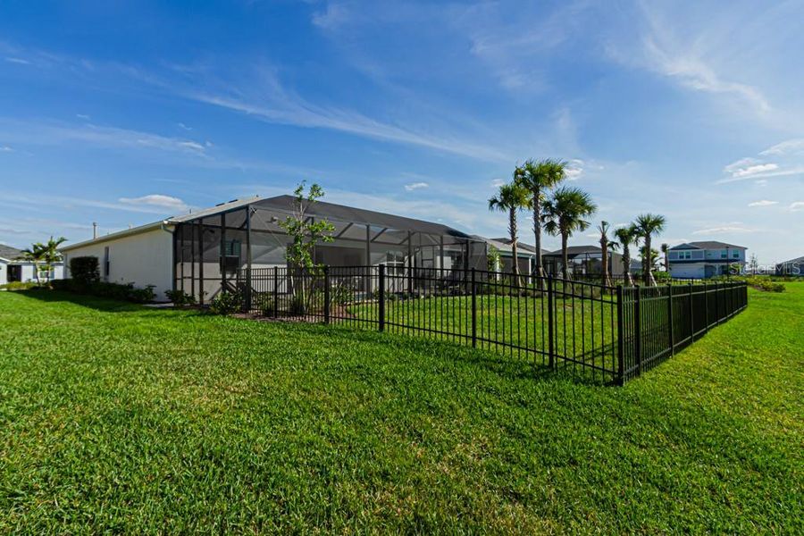 Front exterior of a new home in , Punta Gorda, FL, highlighting curb appeal (Image 23).