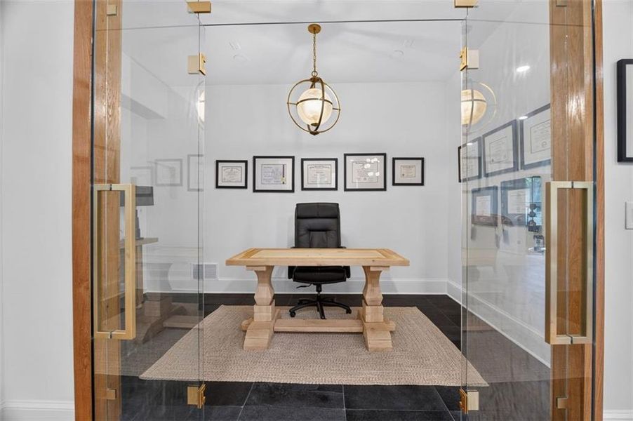 Furnished interior view inside a new home in , Alpharetta (Image 12).