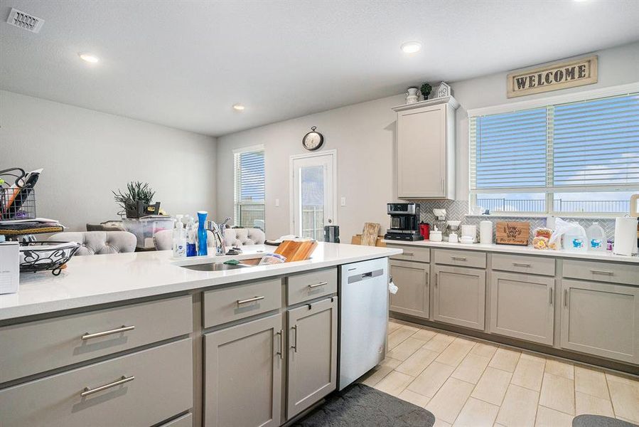 Furnished interior view inside a new home in , Godley (Image 14). Furnished interior view inside a new home in , Godley (Image 14).