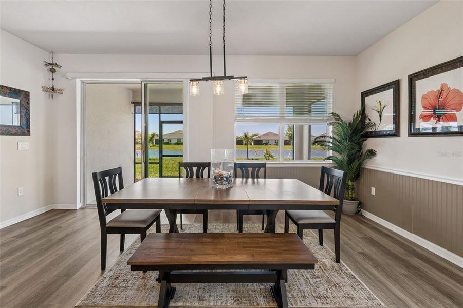 Furnished interior view inside a new home in Star Farms at Lakewood Ranch, Bradenton (Image 62).