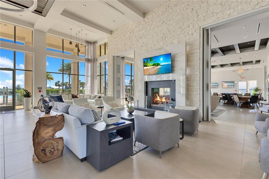 Furnished interior view inside a new home in , St. Cloud (Image 11).