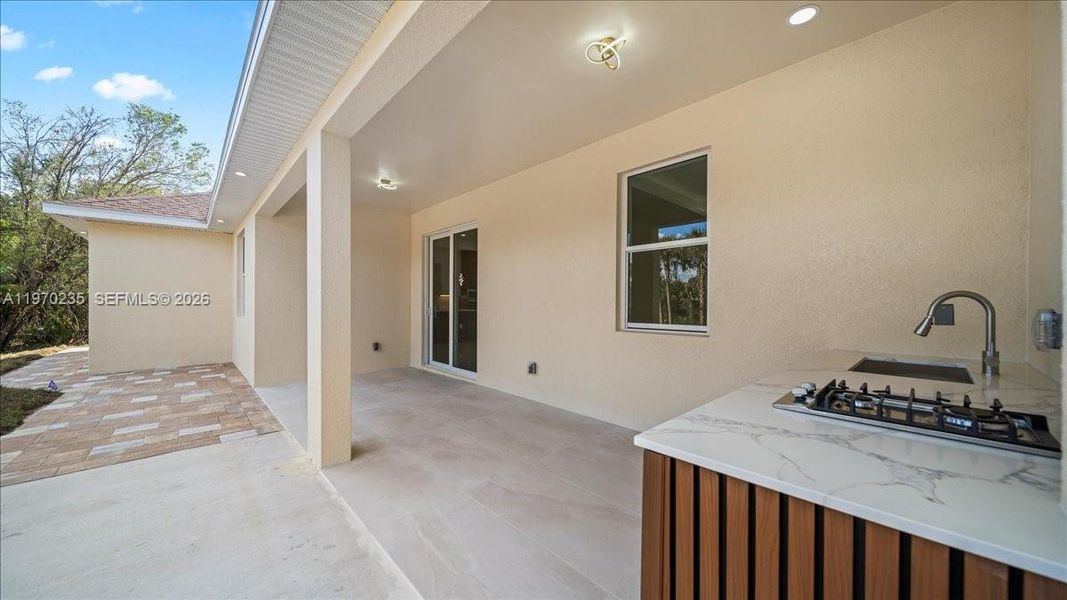 Exterior details and patio area of a home in , Lehigh Acres (Image 22).