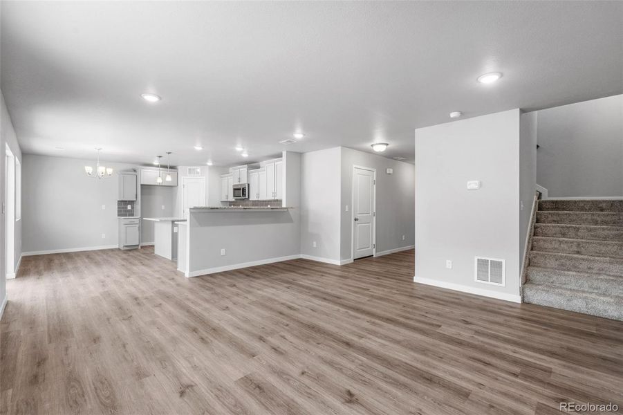 Spacious, unfurnished interior of a new home in Sky Ranch – Uptown Collection, Watkins (Image 22).