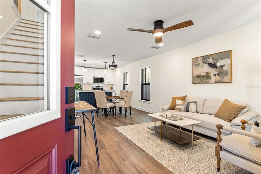 Furnished interior view inside a new home in , Tampa (Image 8).