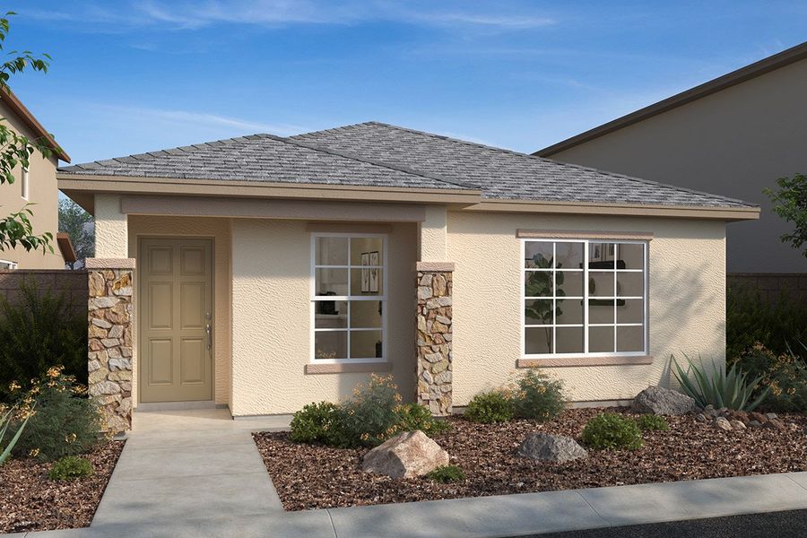 Exterior C with optional stone Exterior C with optional stone