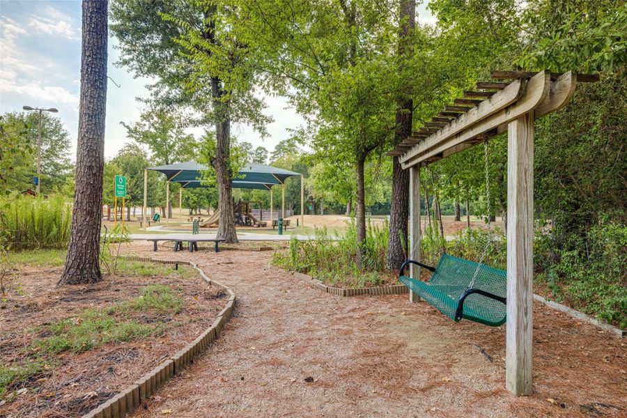 Local Humble Trails and park system.