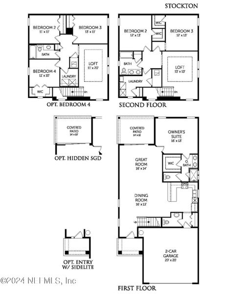 2D floor plan layout of this home in , St. Augustine, FL (Image 3).