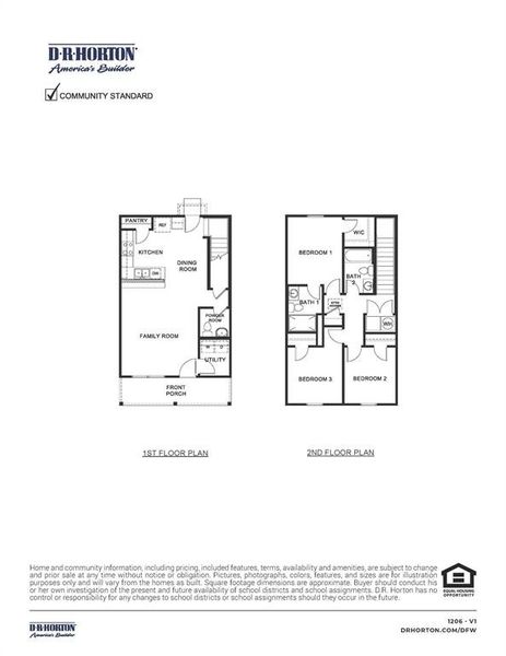 2D floor plan layout of this home in Cartwright Mays, Crandall, TX (Image 3). 2D floor plan layout of this home in Cartwright Mays, Crandall, TX (Image 3).