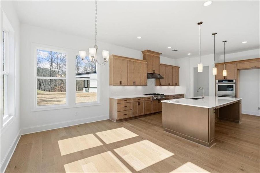 Furnished interior view inside a new home in , Woodstock (Image 9).