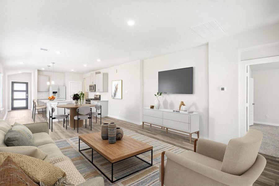 Photo is not of the actual home but is an inspirational photo of builder’s model home and may depict options, furnishings, and/or decorator features that are not included.