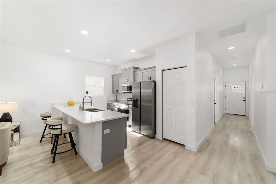 Furnished interior view inside a new home in , Ocala (Image 17).