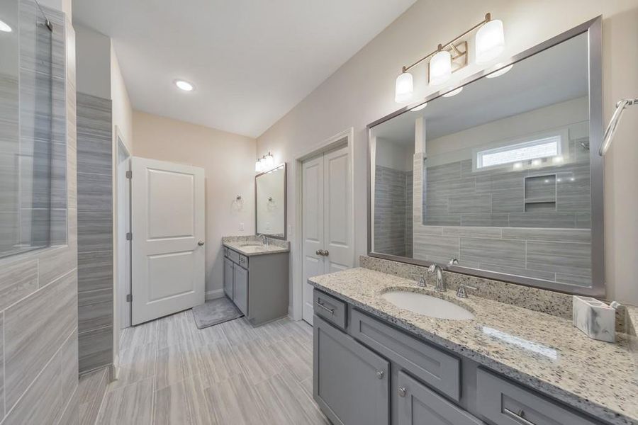 Furnished interior view inside a new home in , Dawsonville (Image 11).