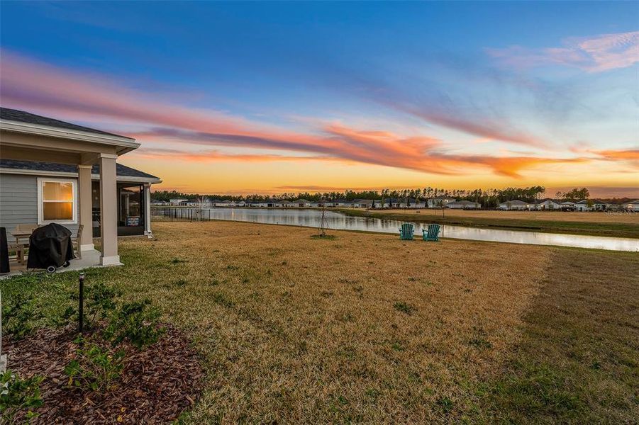 Exterior details and patio area of a home in Somerset - Classic Series, Palm Coast (Image 30).