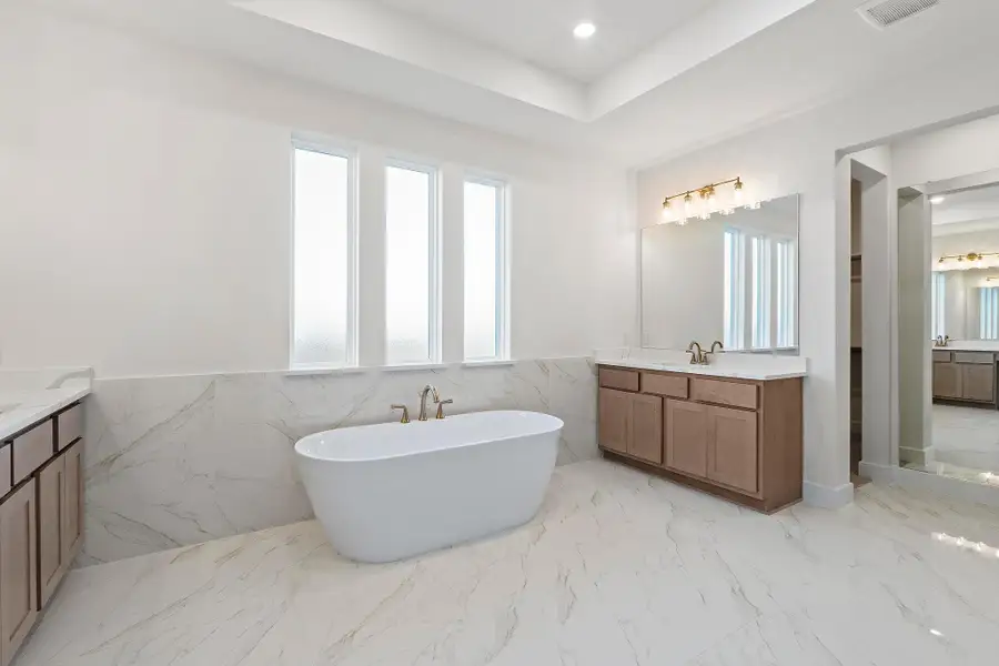 Furnished interior view inside a new home in Parmer Ranch, Georgetown (Image 12).