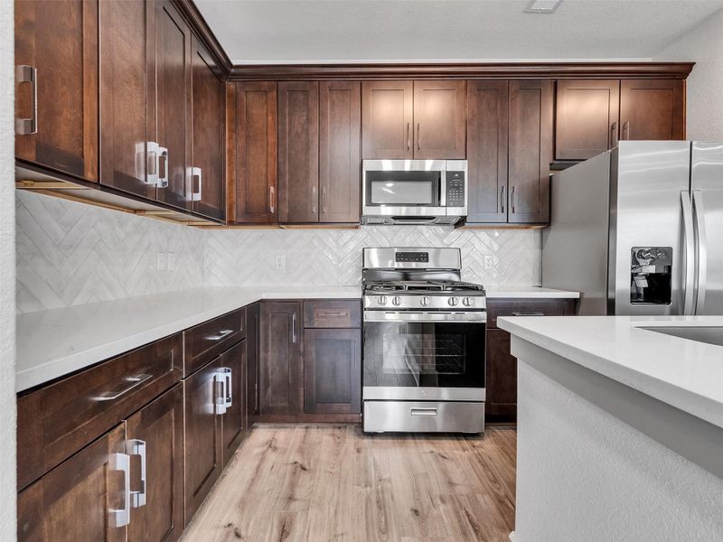 Furnished interior view inside a new home in , Houston (Image 12). Furnished interior view inside a new home in , Houston (Image 12).