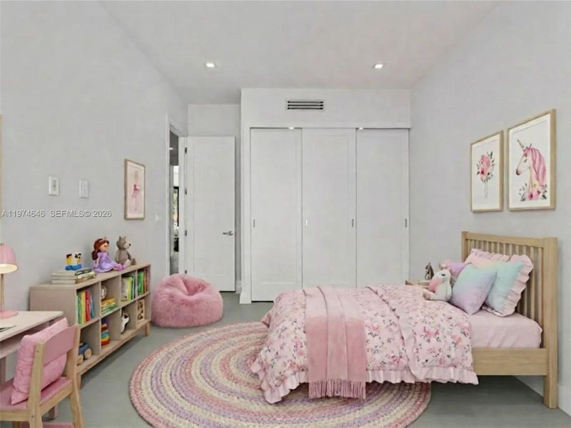 Furnished interior view inside a new home in , Dania Beach (Image 61).