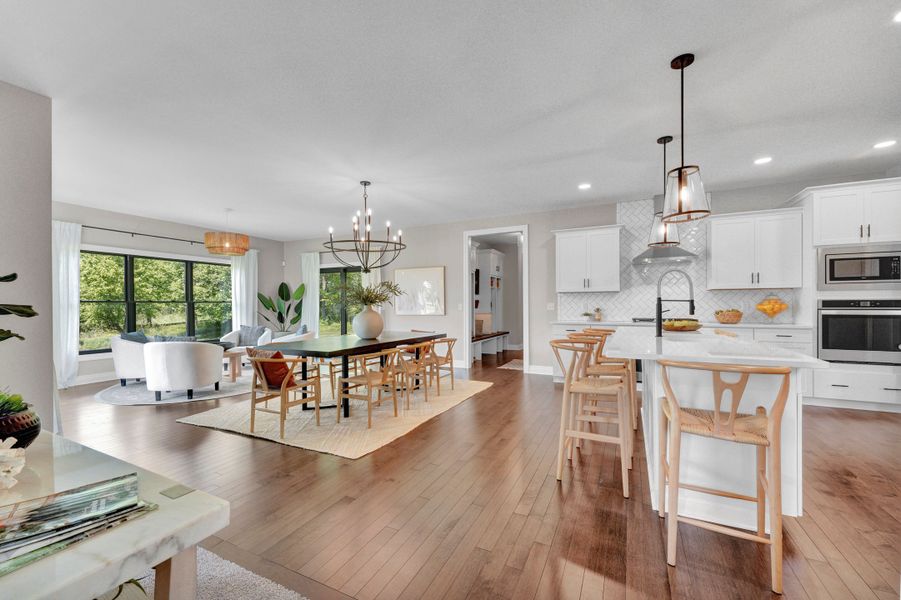 Representative furnished interior of a home built from the The Newport by Forbes Capretto Homes in Birdsong Estates, Orchard Park (Image 7). Representative furnished interior of a home built from the The Newport by Forbes Capretto Homes in Birdsong Estates, Orchard Park (Image 7).