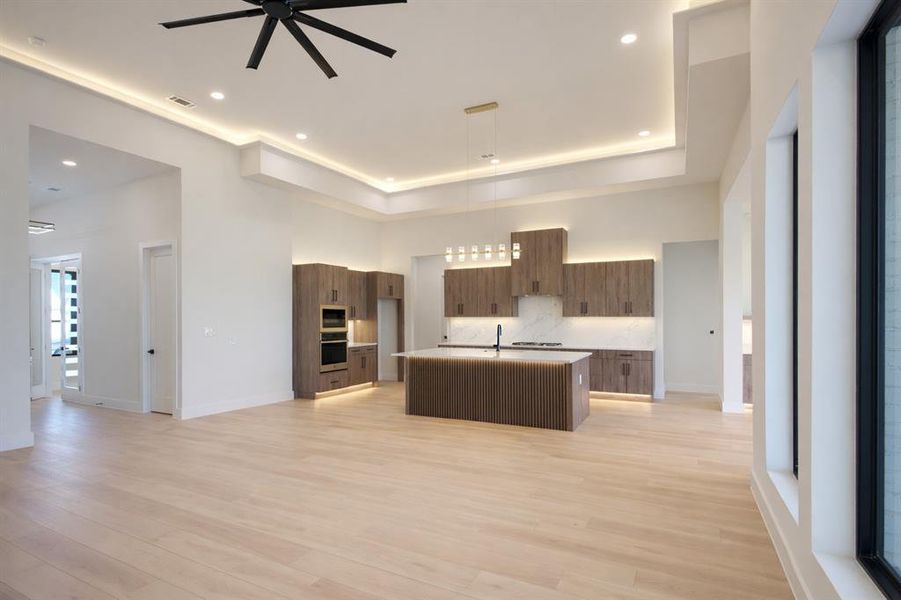 Furnished interior view inside a new home in , Pottsboro (Image 12).