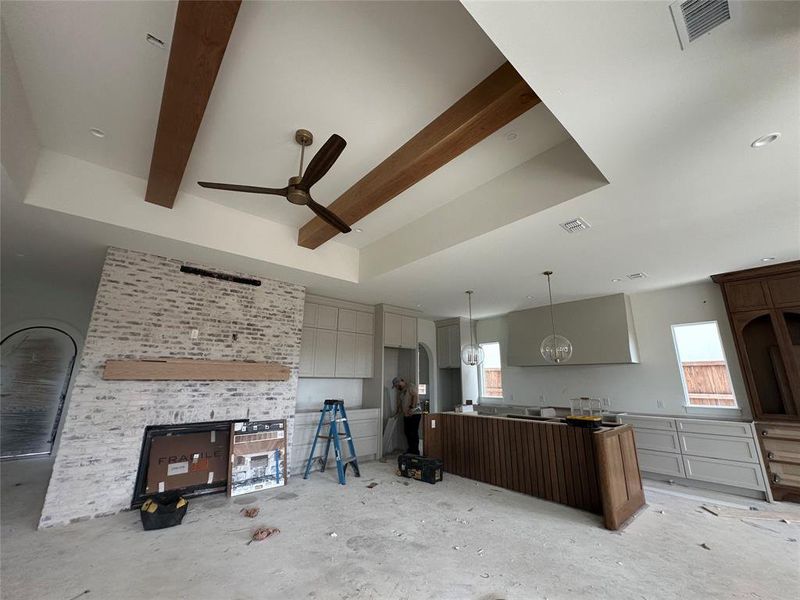 In-progress construction of a new home in , Grapevine, TX (Image 10).
