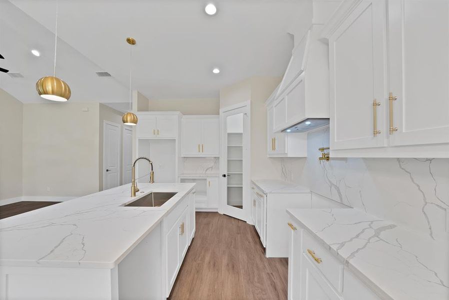 Furnished interior view inside a new home in , Dallas (Image 7).