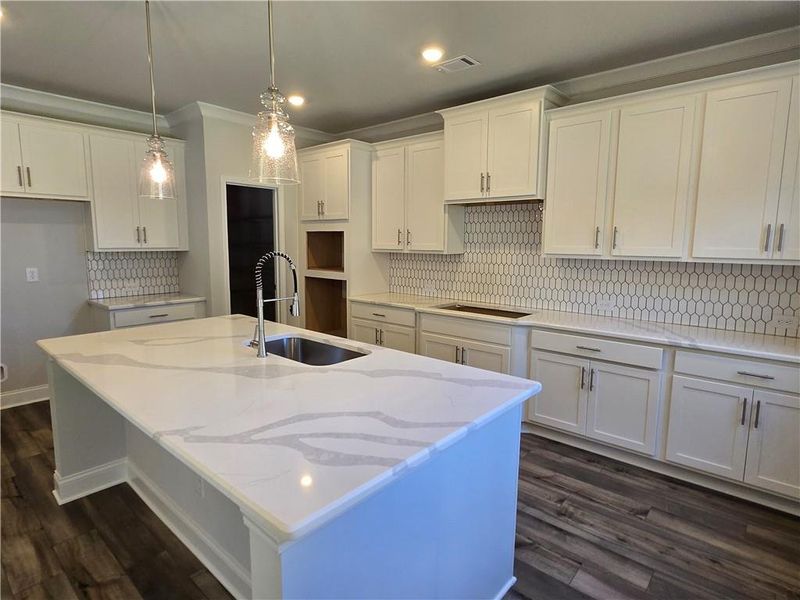Furnished interior view inside a new home in Enclave at Logan Point, Loganville (Image 10). Furnished interior view inside a new home in Enclave at Logan Point, Loganville (Image 10).
