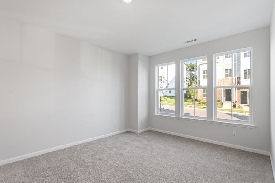Spacious, unfurnished interior of a new home in Renaissance at White Oak, Garner (Image 28). Spacious, unfurnished interior of a new home in Renaissance at White Oak, Garner (Image 28).