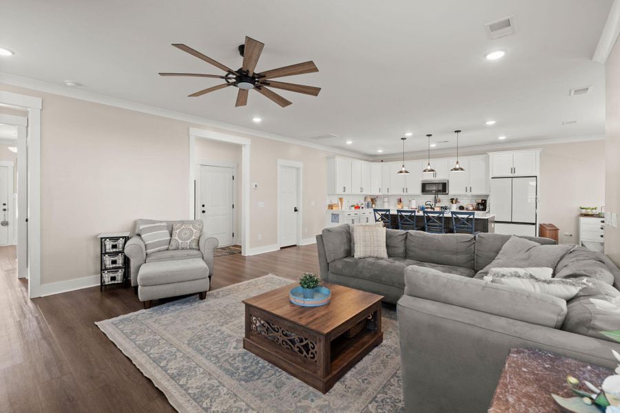 Furnished interior view inside a new home in Timothy Lakes, Ridgeville (Image 34). Furnished interior view inside a new home in Timothy Lakes, Ridgeville (Image 34).