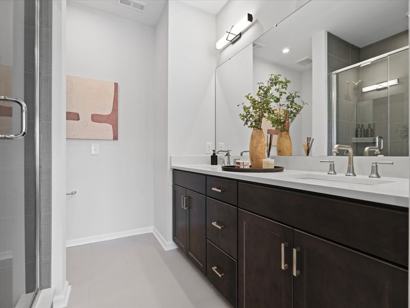 Representative furnished interior of a home built from the Merrill by Tri Pointe Homes in Southmont, Charlotte (Image 26). Representative furnished interior of a home built from the Merrill by Tri Pointe Homes in Southmont, Charlotte (Image 26).