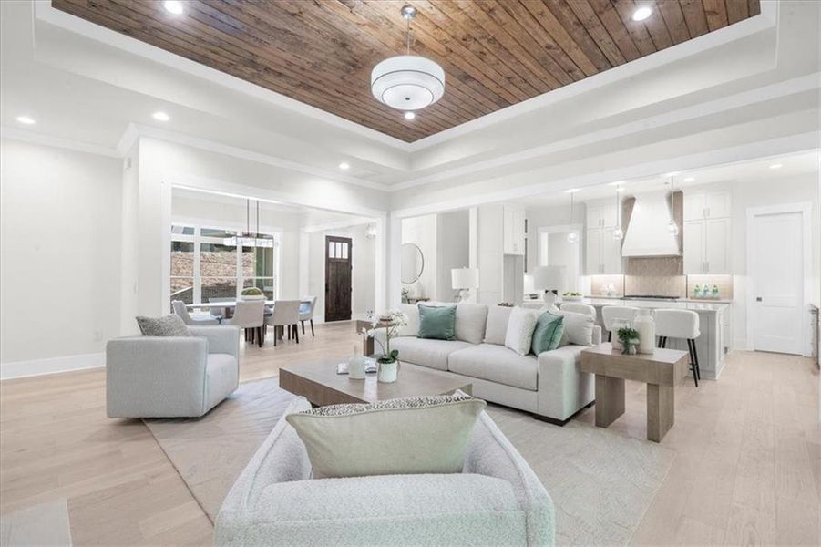 Furnished interior view inside a new home in , Gainesville (Image 14).